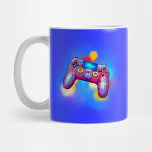 Joystick controller futuristic color Mug